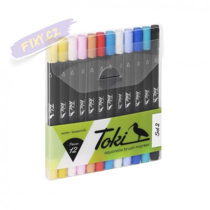 24822 3 toki aquarelle marker 12ks set 2