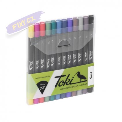 24825 3 toki aquarelle marker 12ks set 3