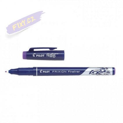 24894 3 pilot gumovaci frixion fineliner 0 45mm fialovy