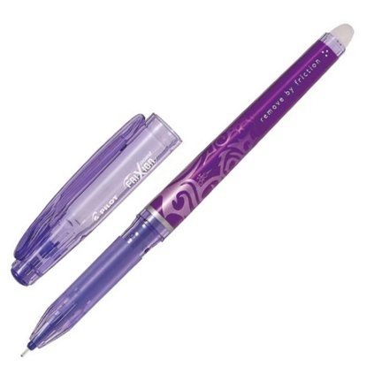 Gumovací pero PILOT FriXion Point, fialové