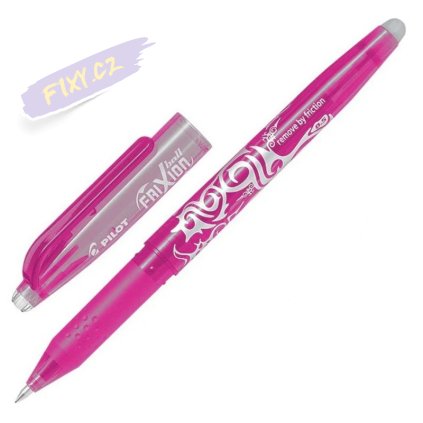 PL73114 PK Pilot Frixion Erasable Rollerball Pen Fine BLFR5 Pink Single P3 2024x2024