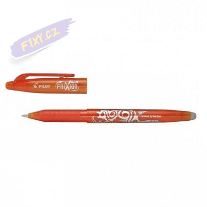 24975 1 pilot gumovaci frixion 07 oranzovy