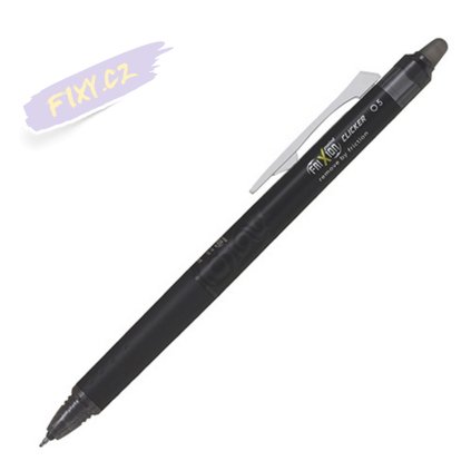 PILOT gumovací FriXion Clicker Point, černý