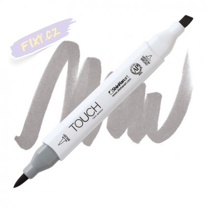 2505 2 wg4 warm grey touch twin brush marker