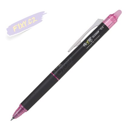 PILOT gumovací FriXion Clicker Point, růžový