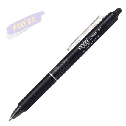 PILOT gumovací FriXion Clicker 07, černý