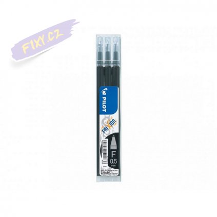 25191 1 napln pilot gumovaci frixion 05 3ks cerna
