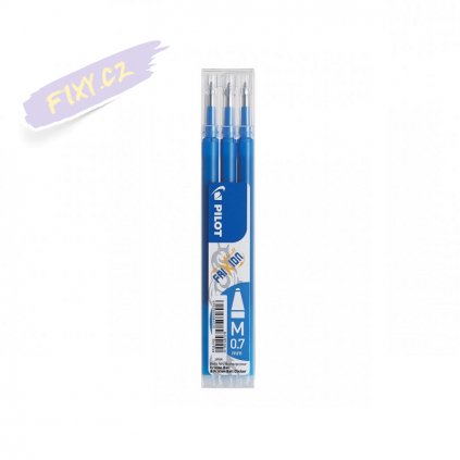 25230 1 napln pilot gumovaci frixion 07 3ks nebesky modra