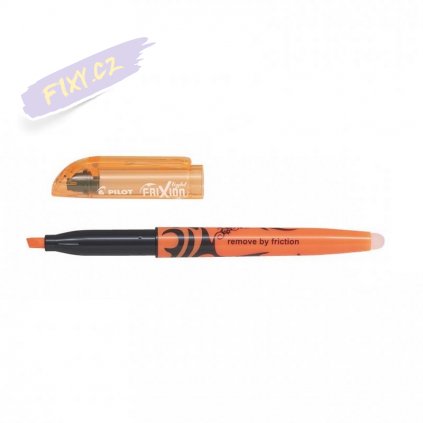 25299 3 pilot gumovaci zvyraznovac frixion light oranzovy