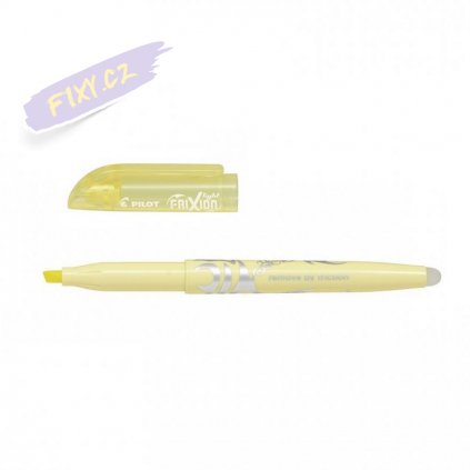 25308 3 pilot gumovaci zvyraznovac frixion light soft pastelovy zluty