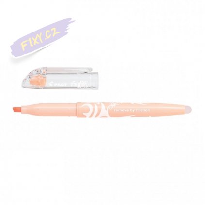 25329 3 pilot gumovaci zvyraznovac frixion light natural svetle oranzovy