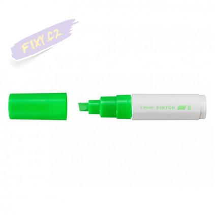 25869 6 pilot pintor akrylovy popisovac b neon zeleny