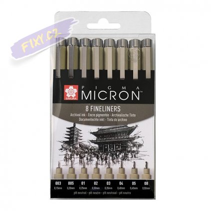 26031 1 sakura pigma micron set 8ks