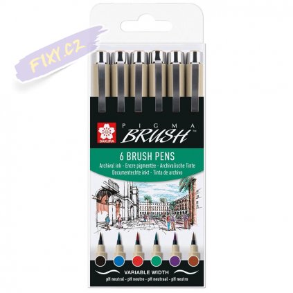 pigma brush set6