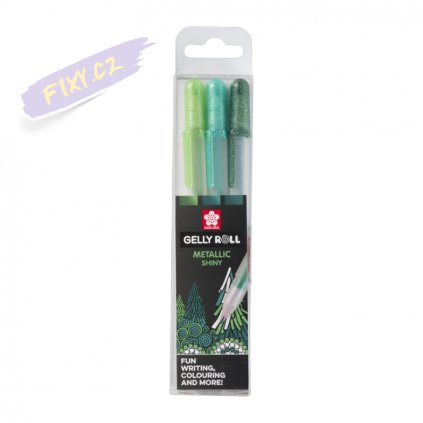 26508 2 sakura gelpen metallic set 3ks forest