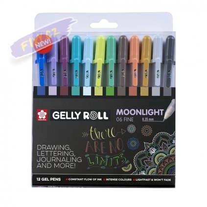 26550 2 sakura gelpen moonlight set 12ks