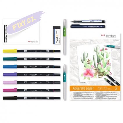 26634 3 tombow sada have fun home set watercoloring