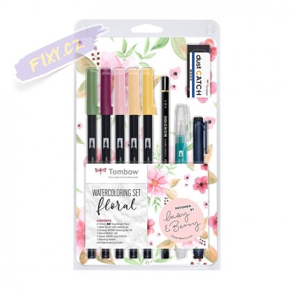 26637 4 tombow specialni edice may berry 9ks floral