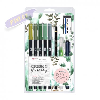 26640 4 tombow specialni edice may berry 9ks greenery