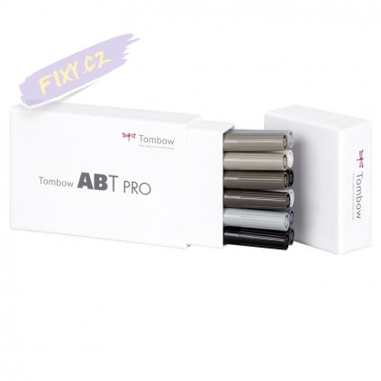 26685 5 tombow abt pro lihovy dual brush pen 12ks sede