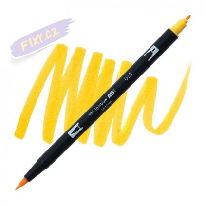 26700 2 tombow abt akvarelovy dual brush pen light orange 025