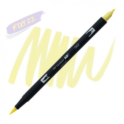26712 2 tombow abt akvarelovy dual brush pen pale yellow 062