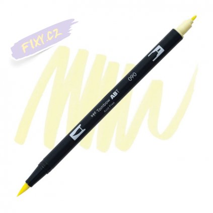 26718 2 tombow abt akvarelovy dual brush pen baby yellow 090