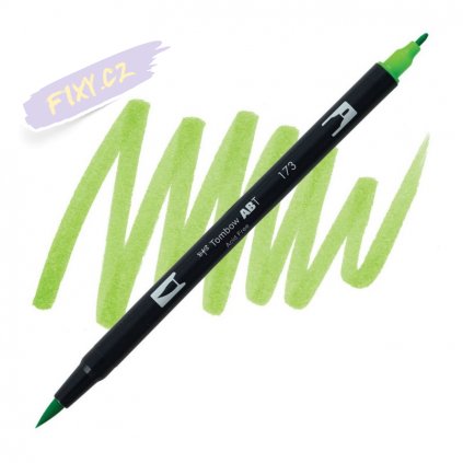 26736 2 tombow abt akvarelovy dual brush pen willow green 173