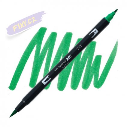 26754 2 tombow abt akvarelovy dual brush pen sap green 245
