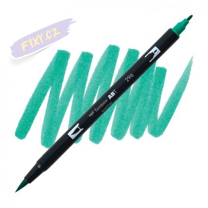26766 2 tombow abt akvarelovy dual brush pen green 296