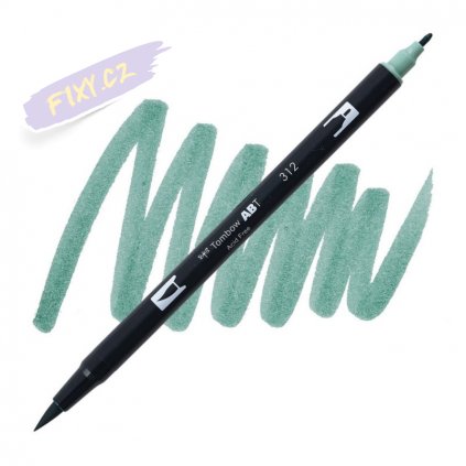 26769 2 tombow abt akvarelovy dual brush pen holly green 312