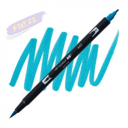 26790 2 tombow abt akvarelovy dual brush pen turquoise 443