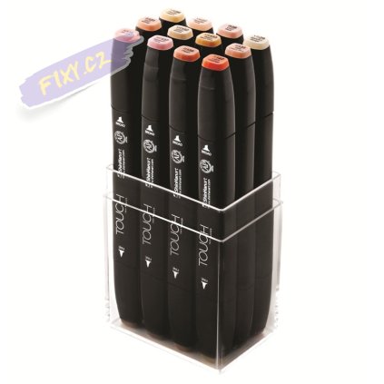 TOUCH TWIN Marker 12c SET [SKIN TONES]
