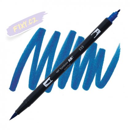 26820 2 tombow abt akvarelovy dual brush pen cobalt blue 535