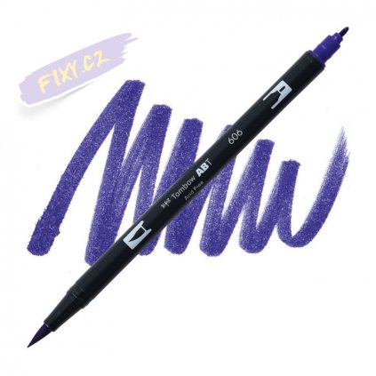 26838 2 tombow abt akvarelovy dual brush pen violet 606