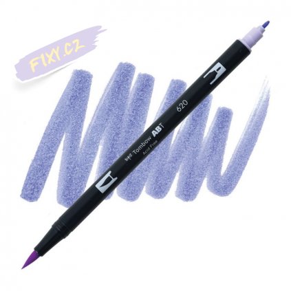 26841 2 tombow abt akvarelovy dual brush pen lilac 620