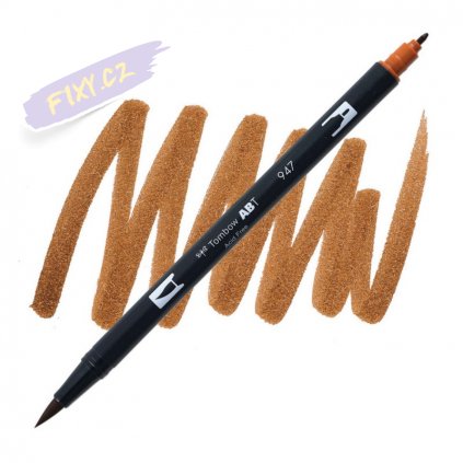 26952 2 tombow abt akvarelovy dual brush pen burnt sienna 947