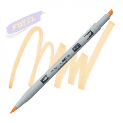 27120 5 tombow abt pro lihovy dual brush pen peach 020