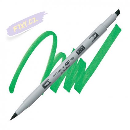 27177 5 tombow abt pro lihovy dual brush pen sap green 245