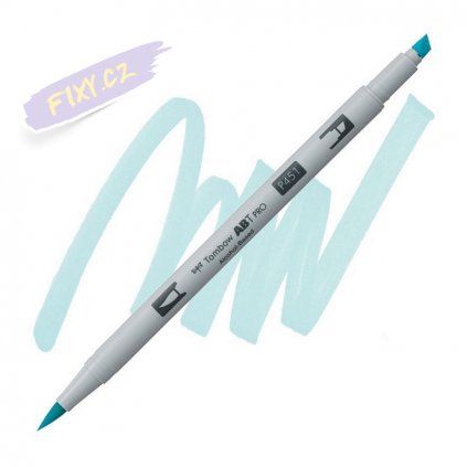 27216 5 tombow abt pro lihovy dual brush pen sky blue 451