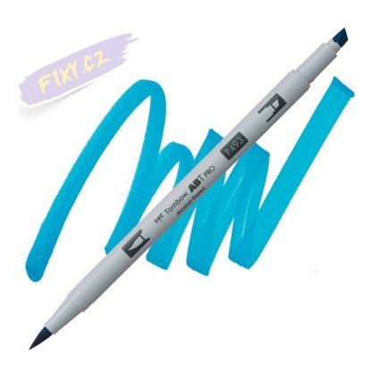 27228 5 tombow abt pro lihovy dual brush pen reflex blue 493