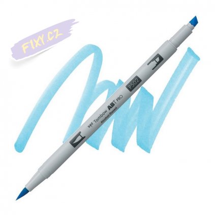 27231 5 tombow abt pro lihovy dual brush pen arctic blue 502