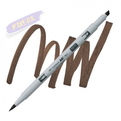 27351 5 tombow abt pro lihovy dual brush pen brown 879