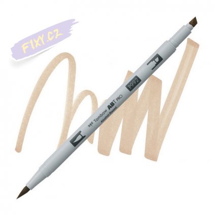 27396 5 tombow abt pro lihovy dual brush pen sand 992