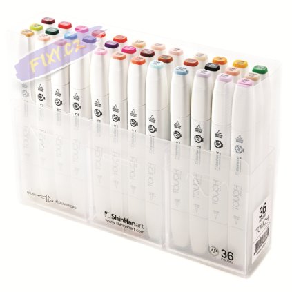 TOUCH TWIN Brush Marker 36c SET