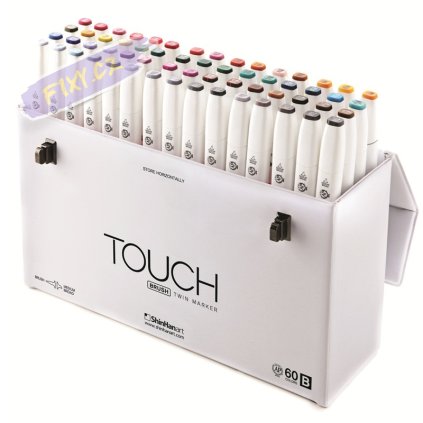 TOUCH TWIN Brush Marker 60c SET [B]