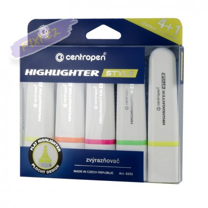 27714 1 zvyraznovac centropen style 6252 4 4 1ks