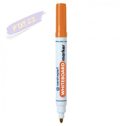 27765 1 stiratelny whiteboard silny centropen 8559 kulaty oranzovy