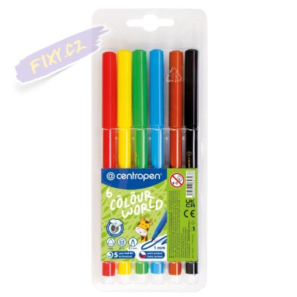 27891 1 fixy colour world centropen 7550 6ks