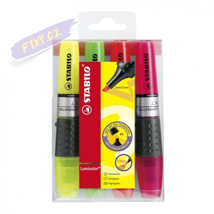 28764 zvyraznovac stabilo luminator 4ks